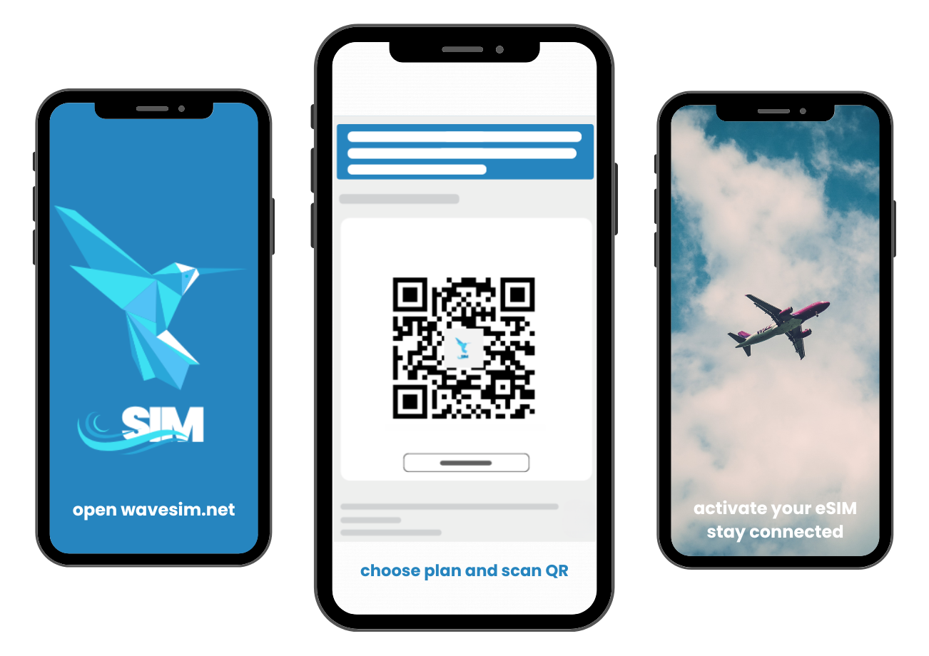 WaveSim eSIM preview